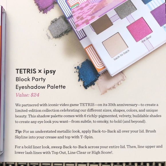 t e t r i s x i p s y • e y e • p a l e t t e • - Picture 5 of 7